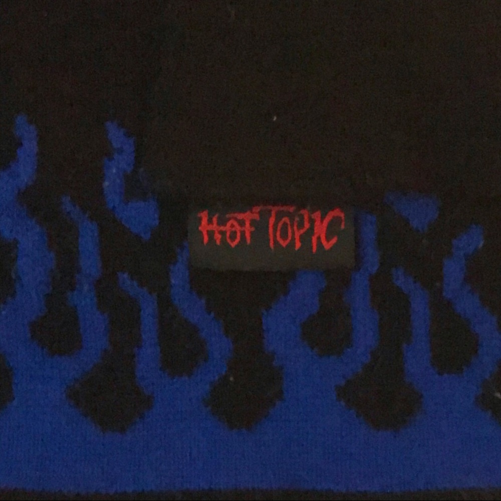 Vintage 90’s Hot Topic Flame Scarf